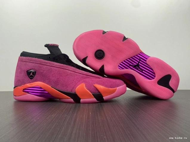 Rep Shocking Jordan (W) 14 Pink Low DH4121-600 Retro 0630